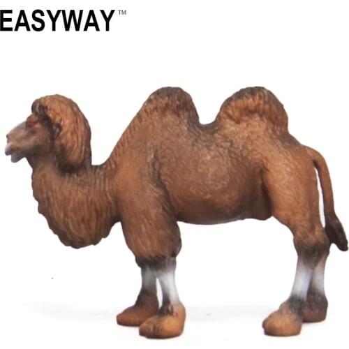 Mr.Froger Camel model toy wild animals toys set Zoo modeling Solid plastic PVC Dolls Children Science and Education brown gift