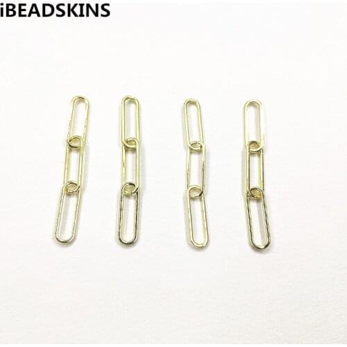 New arrival! 55x6mm 100pcs/lot zinc alloy oval chain shape Connectors for Jewelry Accessories/Earring Parts/Hand Made DIY