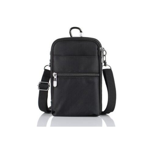 New classic outdoor sports pocket shoulder diagonal running mountaineering bag RFID waterproof mobile phone bag