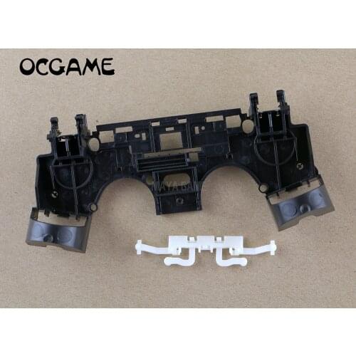 OCGAME 2pcs/lot Inner frame Shock Motor Stand of L1 R1 Trigger button Key Holder Repair for ps4 HK Japan version controller