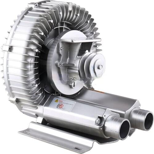 5500W 7500W Single Stage Belt Driven Bare Shaft Regenerative Air Blower Without Engine