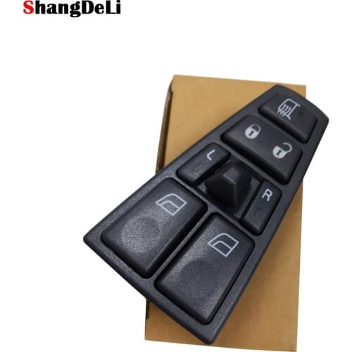 Car Electric Window Switch Window Regulator Control Switch Rearview Mirror Button For VOLVO FH12 FM12 FM9 FH FM VNL 2004 - 2012