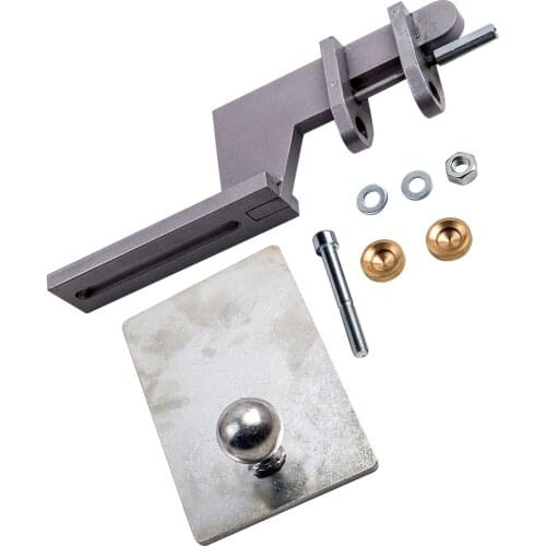 Solid Steel Knife Making Tool Rest for 2x72" Knife Making Belt Suits All Wheels