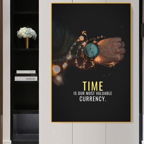 Modern Office Inspirational Canvas Painting for Living Room Wall Art Posters Prints Creative Bedroom Home Decoration Pictures