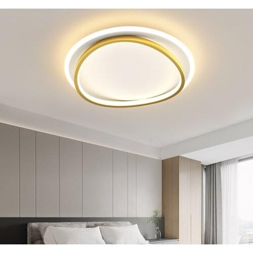 Modern led Ceiling Lights for living Room Bedroom Study Room kitchen Corridor gold black Color Ceiling lamp Lighting Light