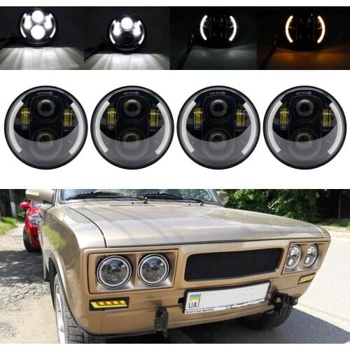 Motorcycle Led Lighting for motorcycle 5.75 inch LED Headlamp 5 3/4 inch MOTO LED Headlamp For motorcycle Headlight
