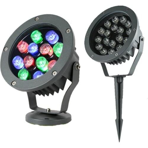 Waterproof IP67 LED Underground lamp 6W 9W 12W 15W 18W 24W LED Street light AC220V DC12V lawn Flood light for outdoor lighting