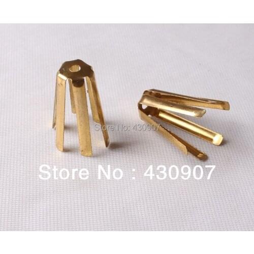 50pcs Universal Brass Shaft Shim Adapter Fits .335 to .350, .355 to .370