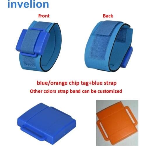 Free sample read range 1-6m uhf rfid wristband with timing chip strap 865-868mhz for sports race timing system
