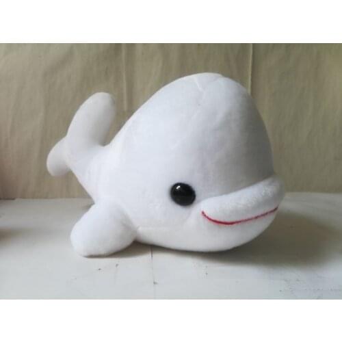 Large 30cm white dolphin plush toy cartoon dolphin soft doll pillow toy ,birthday gift b2258