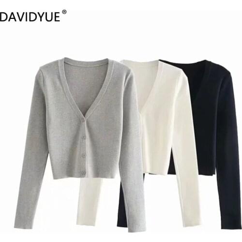 Women cardiagn long sleeve korean sweater streetwear kawaii casual cardigans black vintage sweaters white knitted tops 2020