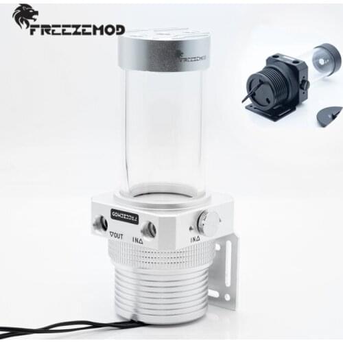 FREEZEMOD 1100L/H Magnetic Suspension Pump Water Tank Full Metal Pump Box Combo Integrated PWM Intelligent Control Water Cooler
