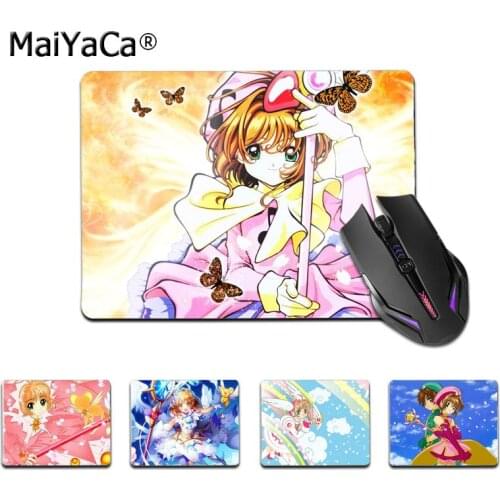 Maiyaca Top Quality anime card captor sakura gamer play mats Mousepad Top Selling Wholesale Gaming Pad mouse
