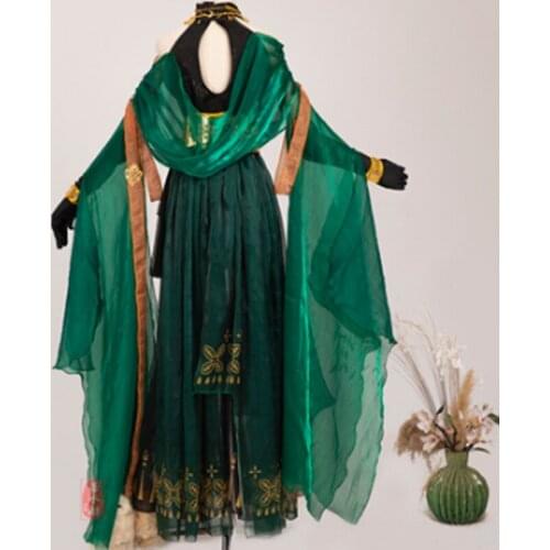 The Online games Yimeng Jianghu cosplay female kalan npc Tang Mingzi Chu Liuxiang director of the Sanskrit Temple becomes a RRR