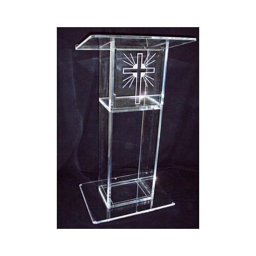 Clear acrylic lectern acrylic lectern/ clear acrylic lectern stand Acrylic pulpit Perspex Podium