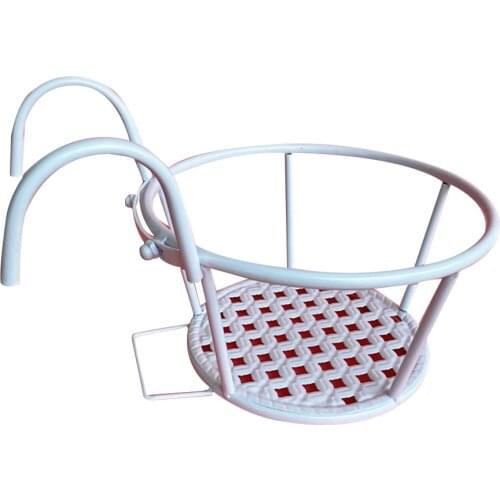 Removable Balcony Rail Flower Pot Holder Railing Potted Plant Rack Hanging Flower Pot Shelf Stand SUB Sale