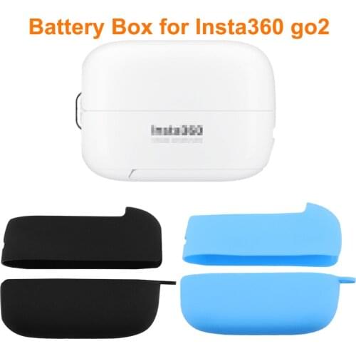 Charging Battery Silicone Protective Cover for Insta360 Go2 Camera Compartment Dustproof Non-slip Anti-dirt Gimbal Accessory