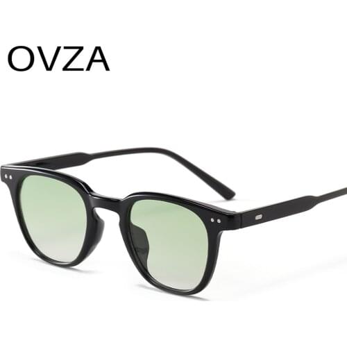 OVZA Rectangle Retro Sunglasses for Womens Classic Sun glasses for Men Colored Lenses High Quality S1062