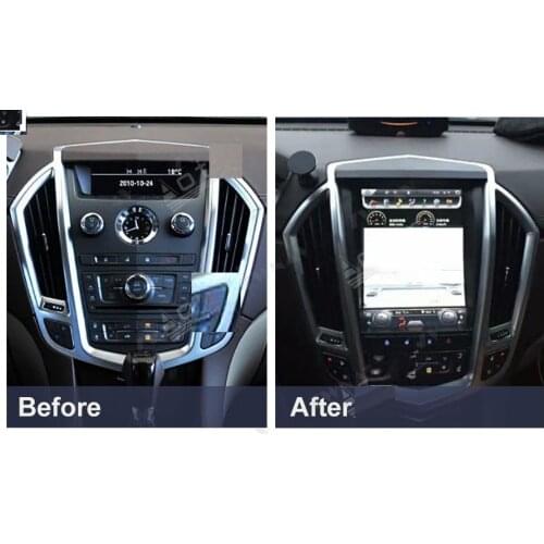 Stereo receiver Car radio For Cadillac Old SRX 2009-2012 Android 9.0 player GPS multimedia Tape Recorder GPS Navigation Headunit