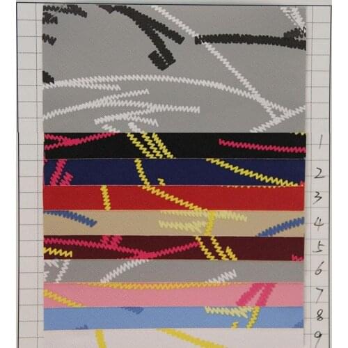 Cross embossed printed flower pattern leather fabric bags handbags wholesale leather PVC leather wholesale