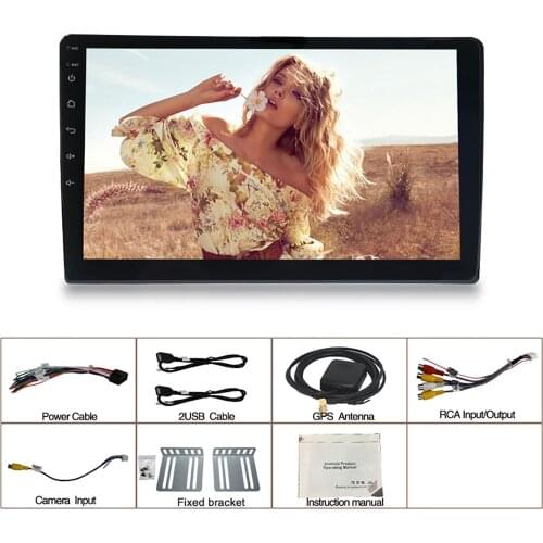 9" Android Car Multimedia Player Universal 2Din Car Radio Audio Stereo Autoradio GPS Nav Radio Player Bluetooth WIFI MP5 Player