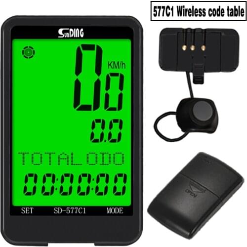 Bike Computer Wireless Steering Wheel For Bicycle Power Speedometer To Electronic Odometer Velocimeter Cyclocomputer Accessories