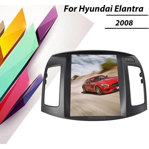 Vertical HD Screen Carplay For Hyundai Elantra 2008 Car Radio DVD Player GPS Multimedia Navigation Head Unit