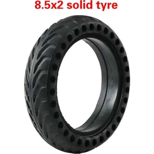 High Quality Solid Tire Hollow Non-Pneumatic Tyre Wheel 8 1/2x2 for Xiaomi Mijia M365 Scooter Shock Explosion Proof Tyre