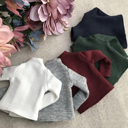 1PCS1/6 Dolls Long Sleeve Shirt for Blyth, Barbies, Azone Doll Clothes Accessories