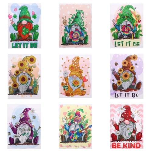 5D Diy Cartoon Diamond Painting Special-Shaped Drill Dwarf Pattern Diamond Embroidery Mosaic Cross Stitch Home Decor Wall Art
