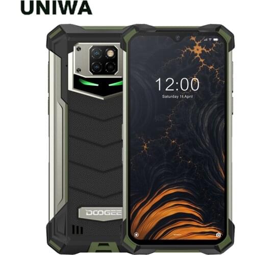 Android 10 OS DOOGEE S88 Pro IP68/IP69K Rugged Phone Quick Changing 10000mAh BIG Battery Helio P70 Octa Core 6GB RAM 128GB ROM