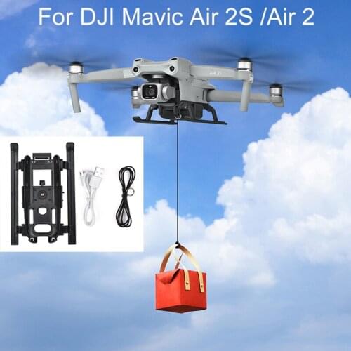 Drone Thrower Airdrop System With Landing Gear For DJI Mavic 2 Pro AIR 2 Fishing Bait Delivery Parabolic Drone Airdrop System