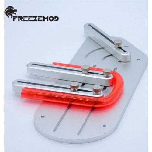 FREEZEMOD WNWG-T2 Full Metal Hard Tube Bending Tool All-Round Bending Tube Auxiliary 2019 Aluminum Alloy Version.WNWG-T2