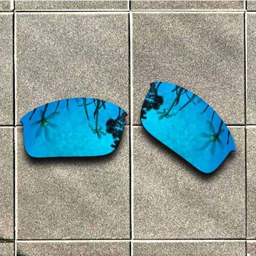 Ice Blue Polarized Sunglasses Replacement Lens for-Oakley Bottle Rocket Frame 100% UV Protection Good Fitness