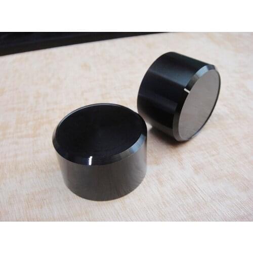 KYYSLB Diameter 38 Height 22MM Aperture 6mm HIFI Audio Amplifier Knob Aluminum Alloy Solid Knob Volume Potentiometer Knob