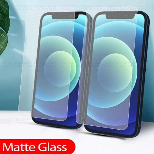 Matte Frosted Anti fingerprint Tempered Glass for IPhone 12Pro 12 mini max Screen Protector Film for IPhone 12 Pro Max 12Mini