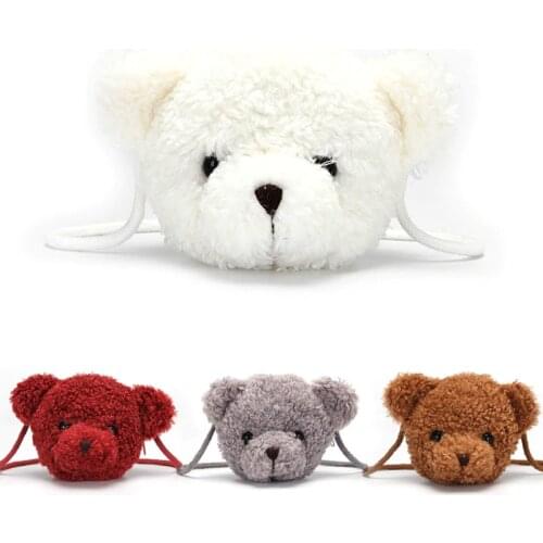 Kawaii Kids Baby Girls Shoulder Bag Cartoon Animal Plush Messenger Bag Backpack Children Gift