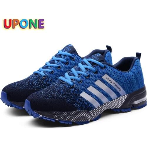 New Arrival Mens Sports Shoes Blue Men Running Shoes Non-slip Breathable Athletic Shoes Trainers for Women Zapatillas De Hombre