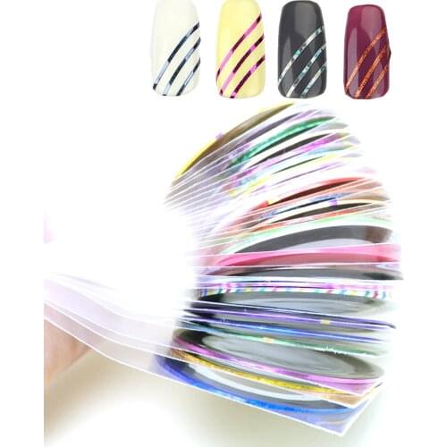 Real Ture Tapes And Threads For Nail Design