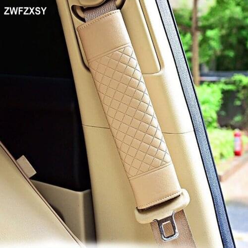 Car seat belt shoulder guard General car seat belt cover Car leather child seat belt shoulder guard