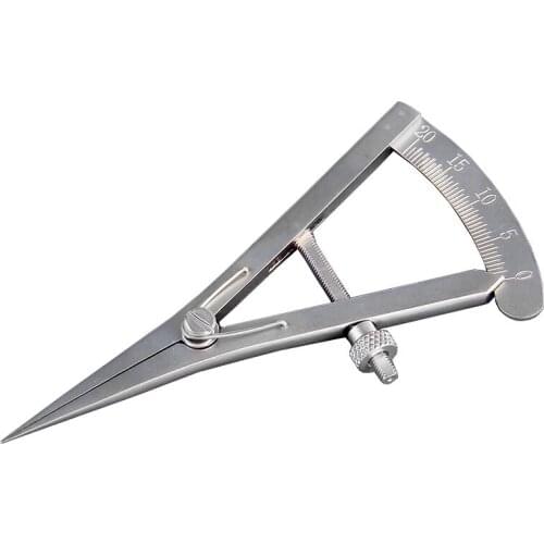 1pcs Castroviejo Bone Calipers Straight Tip Dental Surgical Implant Ophthalmic Orthopedic Stainless Steel