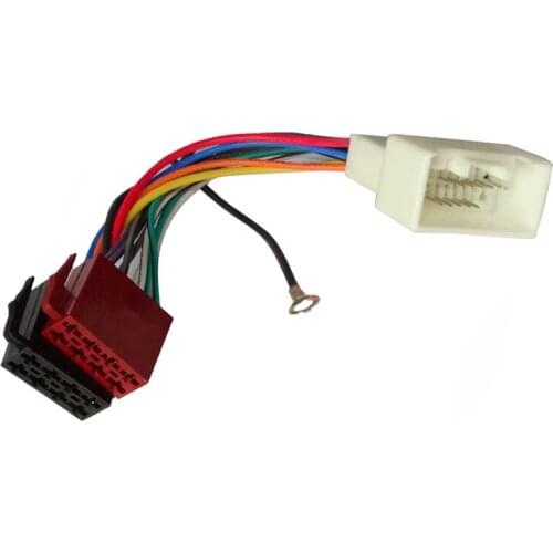 ISO Standard HARNESS Radio adapter for SUZUKI Jimny Swift Vitara Aerio Alto Grand Vitara Ignis Liana Splash SX4 Wagon R