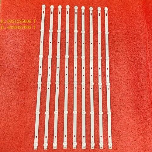 30pcs/lot LED backlight strip For 32” LED TV S412L32H 32L 301C18 HV320WHB-N80 JL.D321225006-T JL.d320427005-T DLED32SLT 3X6
