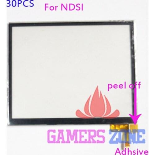30pcs LCD Touch Screen Display Digitizer Replacement for Nintendo DSi NDSI W Adhesive