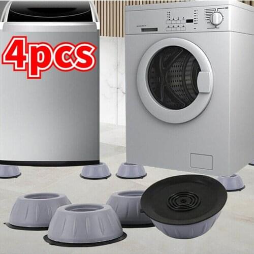 4 Pcs/Set High Quality Anti-vibration Feet Pads Washing Machine Rubber Non-Slip Dryer Refrigerator Base Fixed Pad High Quality