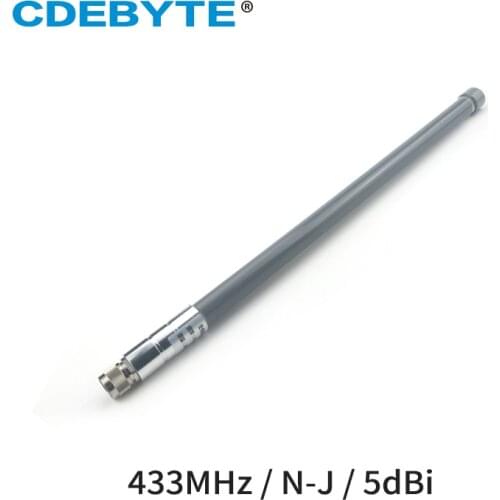 433MHz Wifi Antenna Omni Fiberglass N-J Connector 5dBi Waterproof Antenne for Huawei ZTE 4G LTE Router Modem Aerial