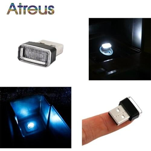 Atreus 5 Colors Auto Car Styling USB Atmosphere LED Lamp Office charger Lagtop Portable Universal LED Lights Accessories