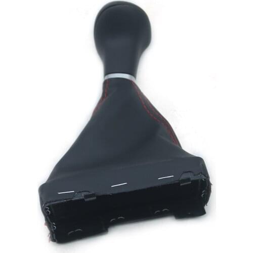 Auto Automatic Shift Knob For Audi A6 C6 A3 8P A4 B8 A5 Q5 2009 2010 2011 2012 2013 2014 Gear Shift Knob Boot