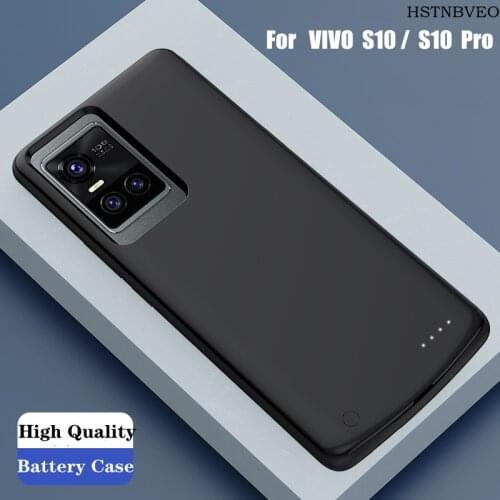 6800mAh Battery Charger Cases for VIVO S10 Pro Battery Case Portable Power Bank Battery Charging Power Cover For VIVO S10