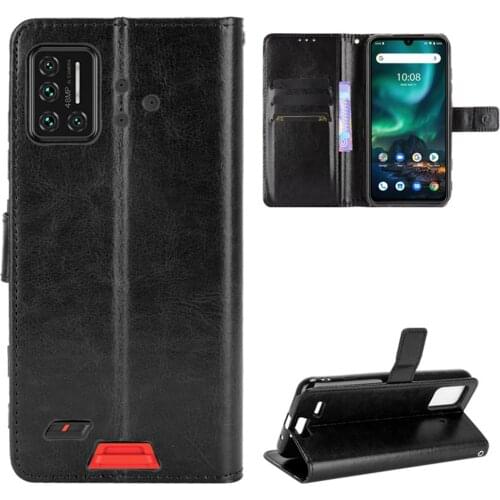 For Umidigi Bison Case Luxury Flip PU Leather Wallet Lanyard Stand Shockproof Case For Umidigi Bison GT Phone Bags